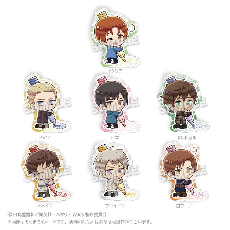 《黑塔利亞 World★Stars》 迷你角色貼紙 畫畫狂 ver. 法國
