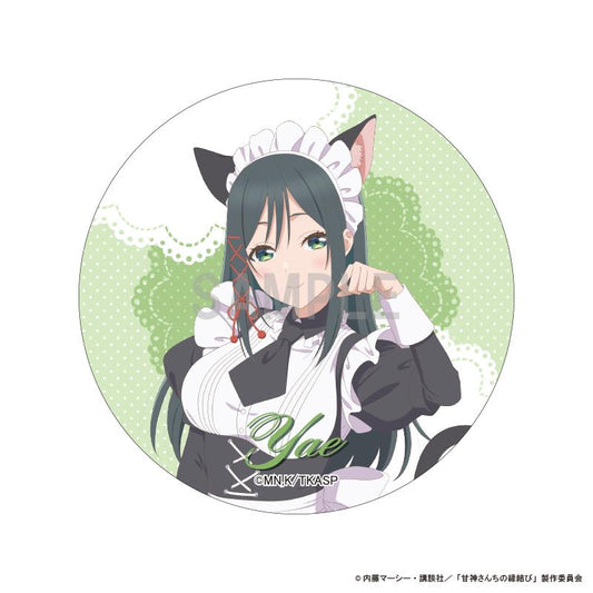 《緣結甘神家》_罐頭徽章 甘神夜重 貓耳女僕版