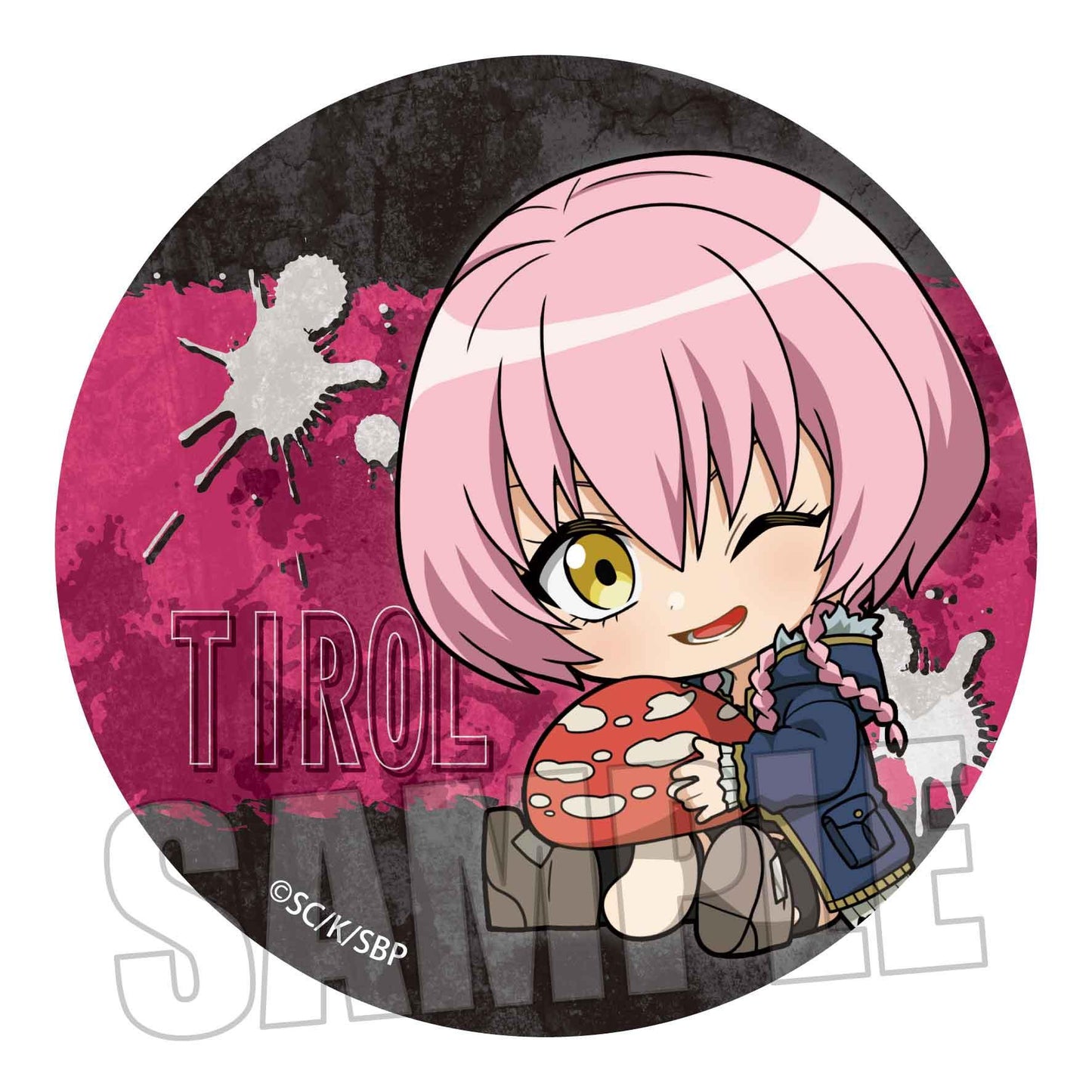 《食物鏈末世錄》交易罐徽章/緊緊地 1盒