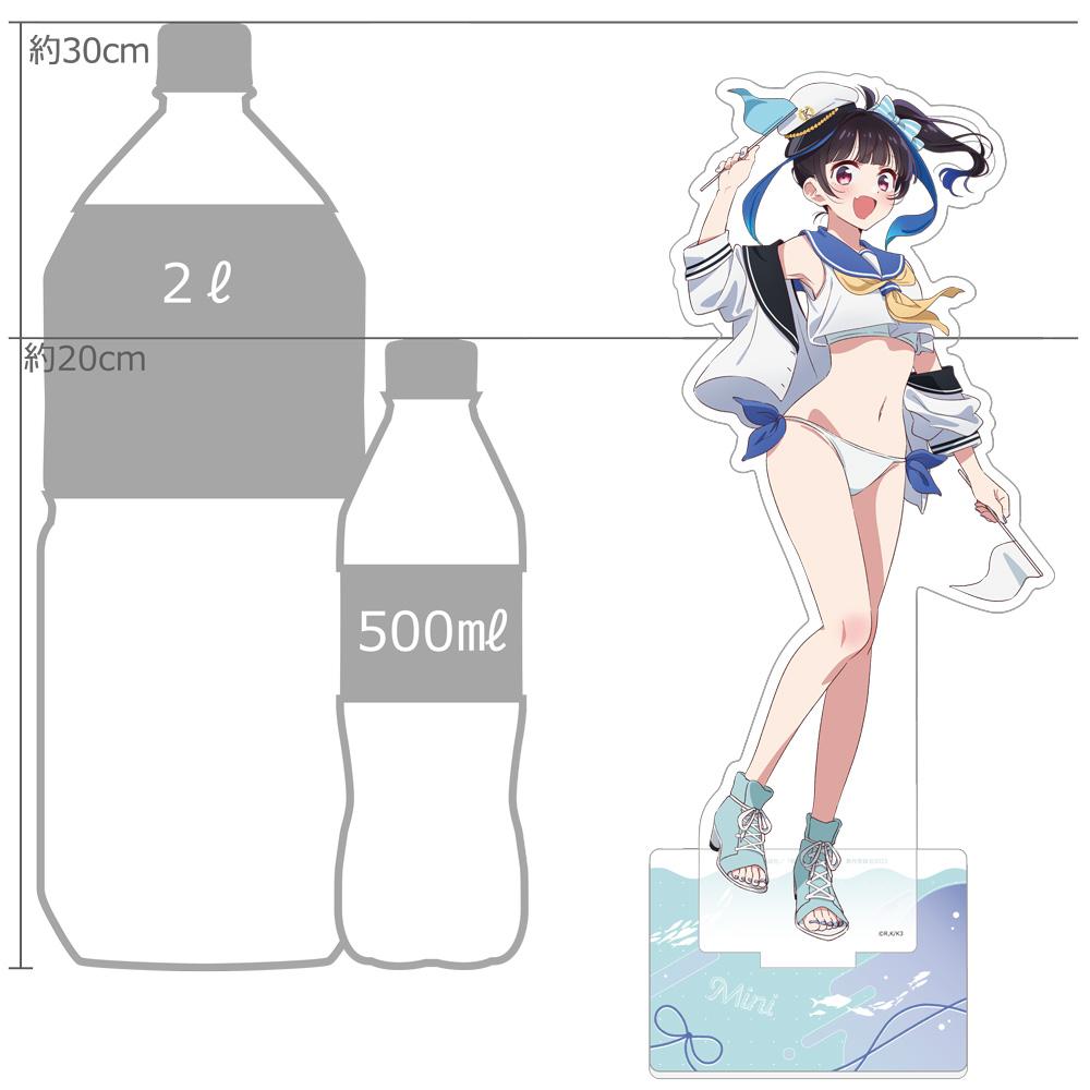 《租借女友》- 描繪特大亞克力立牌（八重森美波/海軍水手泳裝）