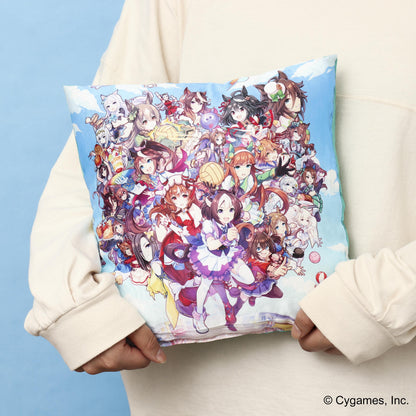 《賽馬娘》_方形靠墊／熱血混亂大感恩祭！