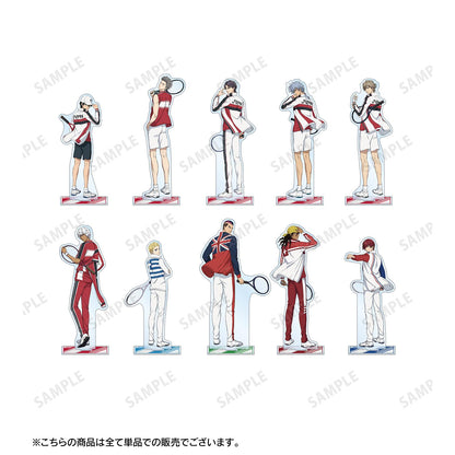 《新網球王子》描繪插圖 普蘭斯·路德維希·夏爾達爾 戰鬥背影版 BIG亞克力支架