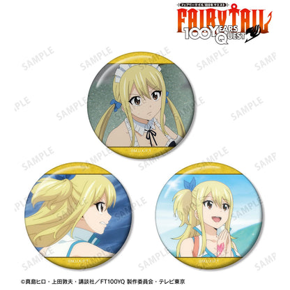 《FAIRY TAIL》100年任務_露西·哈特菲利亞 場景寫真徽章3個套裝