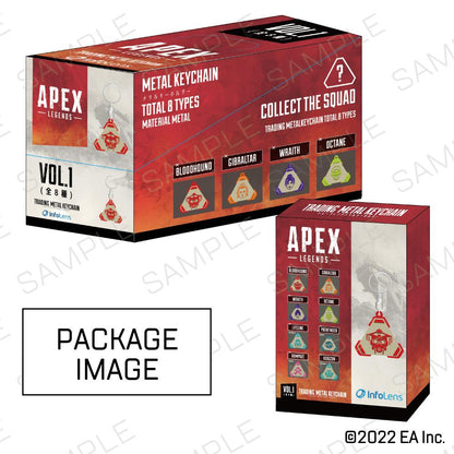 Apex交易圖標金屬鑰匙扣 Vol.1 1個