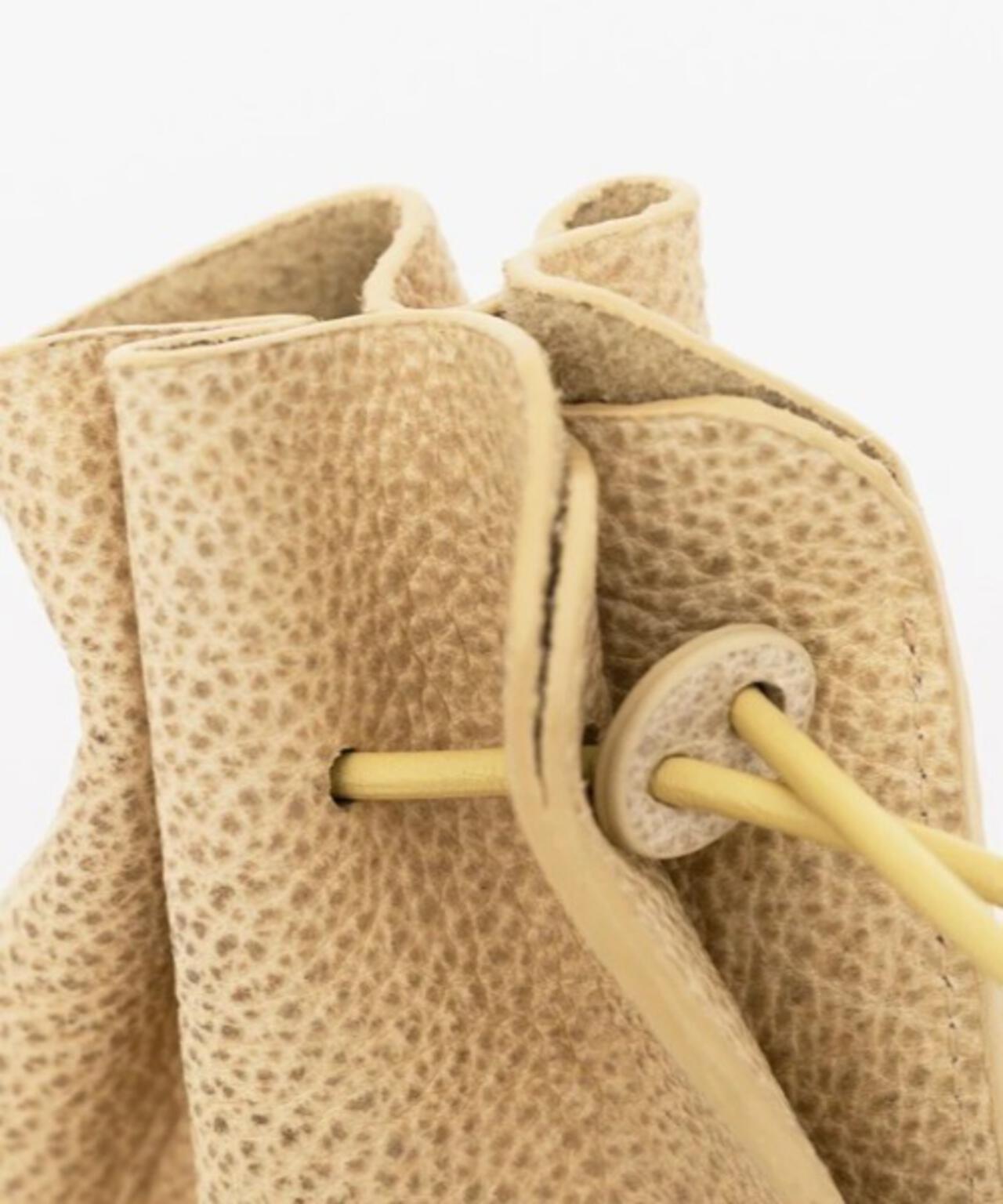ITTI/伊蒂/HERRE KINCHAKU POUCH - PM / 白色