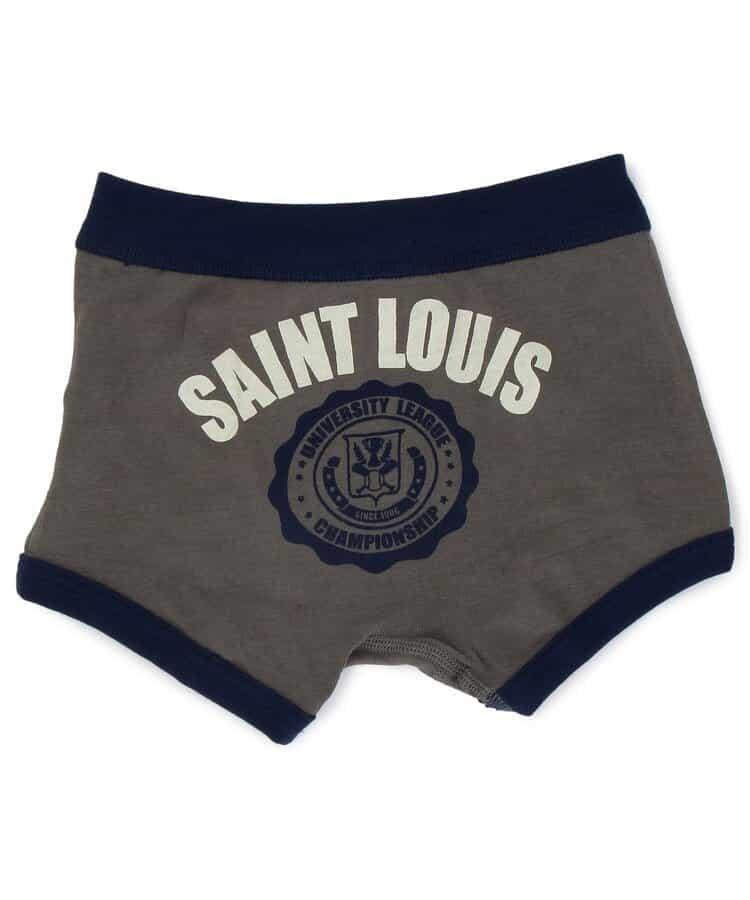 3P套裝 背面印花男士內褲B