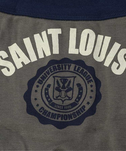 3P套裝 背面印花男士內褲B