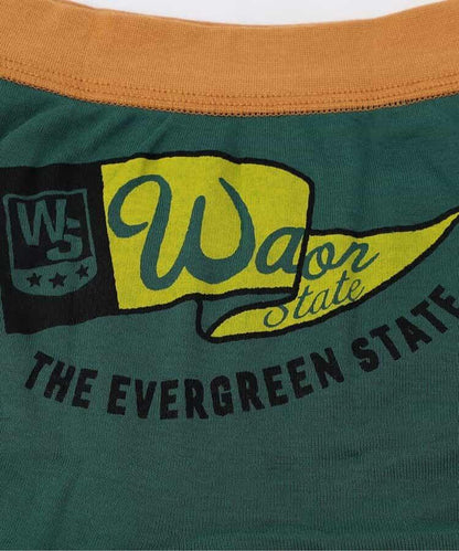 3P套裝 背面印花男士內褲B