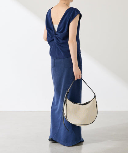 【前後兩種穿法】Q.anos 扭結款背心