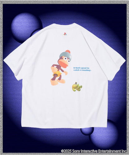 猴子回家 背面印花 T 恤