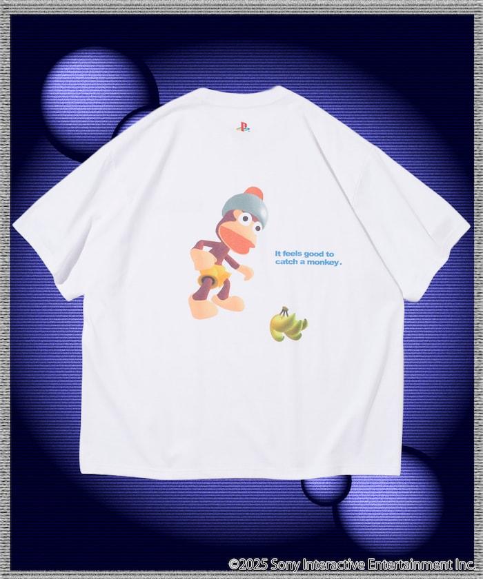 猴子回家 背面印花 T 恤