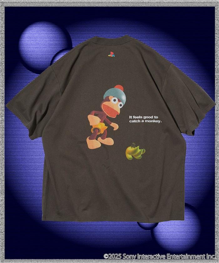 猴子回家 背面印花 T 恤