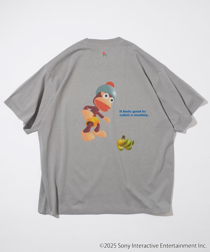 猴子回家 背面印花 T 恤