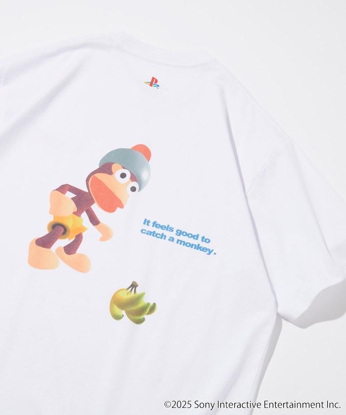 猴子回家 背面印花 T 恤