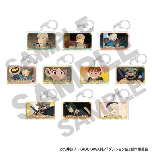 《迷宮飯》交易亞克力鑰匙扣 【全套裝盒／10個裝】