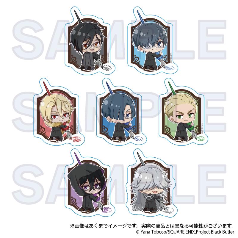 《黑執事》- 寄宿學校篇- 切圖貼紙 繪畫本版本 格雷戈裡·紫羅蘭