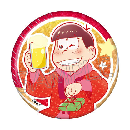 《阿松》_鮮豔線條 閃閃發光徽章 醉松 【整盒／6個裝】