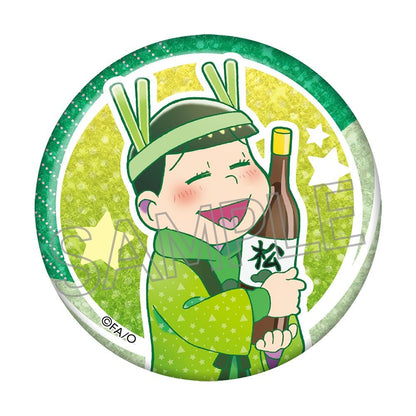 《阿松》_鮮豔線條 閃閃發光徽章 醉松 【整盒／6個裝】