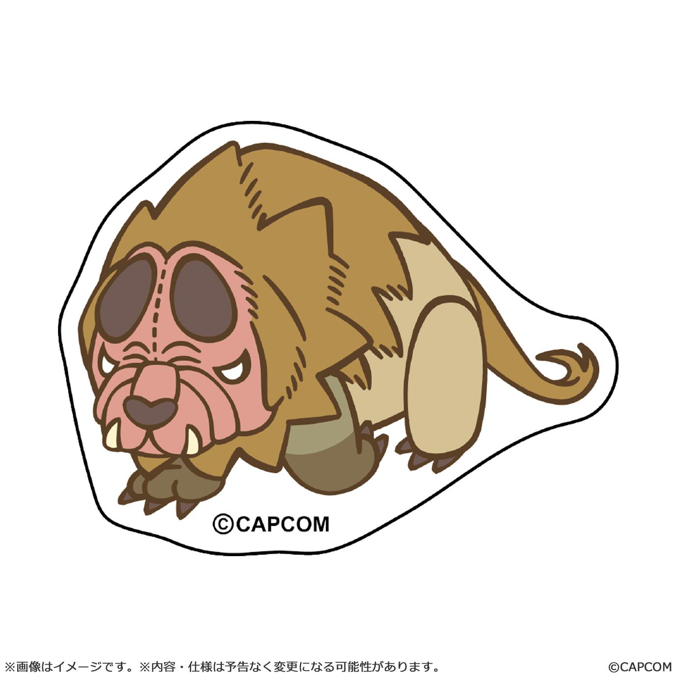 《怪物獵人物語》_魔物獵人 切割貼紙 大沙龍