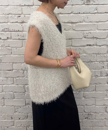 【大熱銷再次！】絨毛針織馬甲