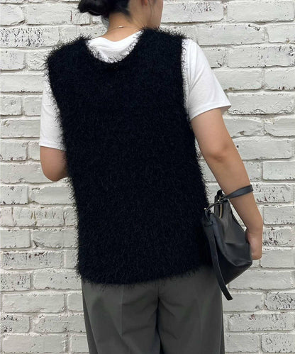 【大熱銷再次！】絨毛針織馬甲