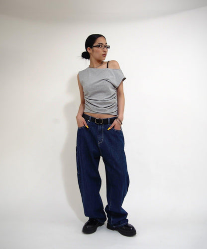 【KOOKYN/酷衣】畫家牛仔褲/2尺碼