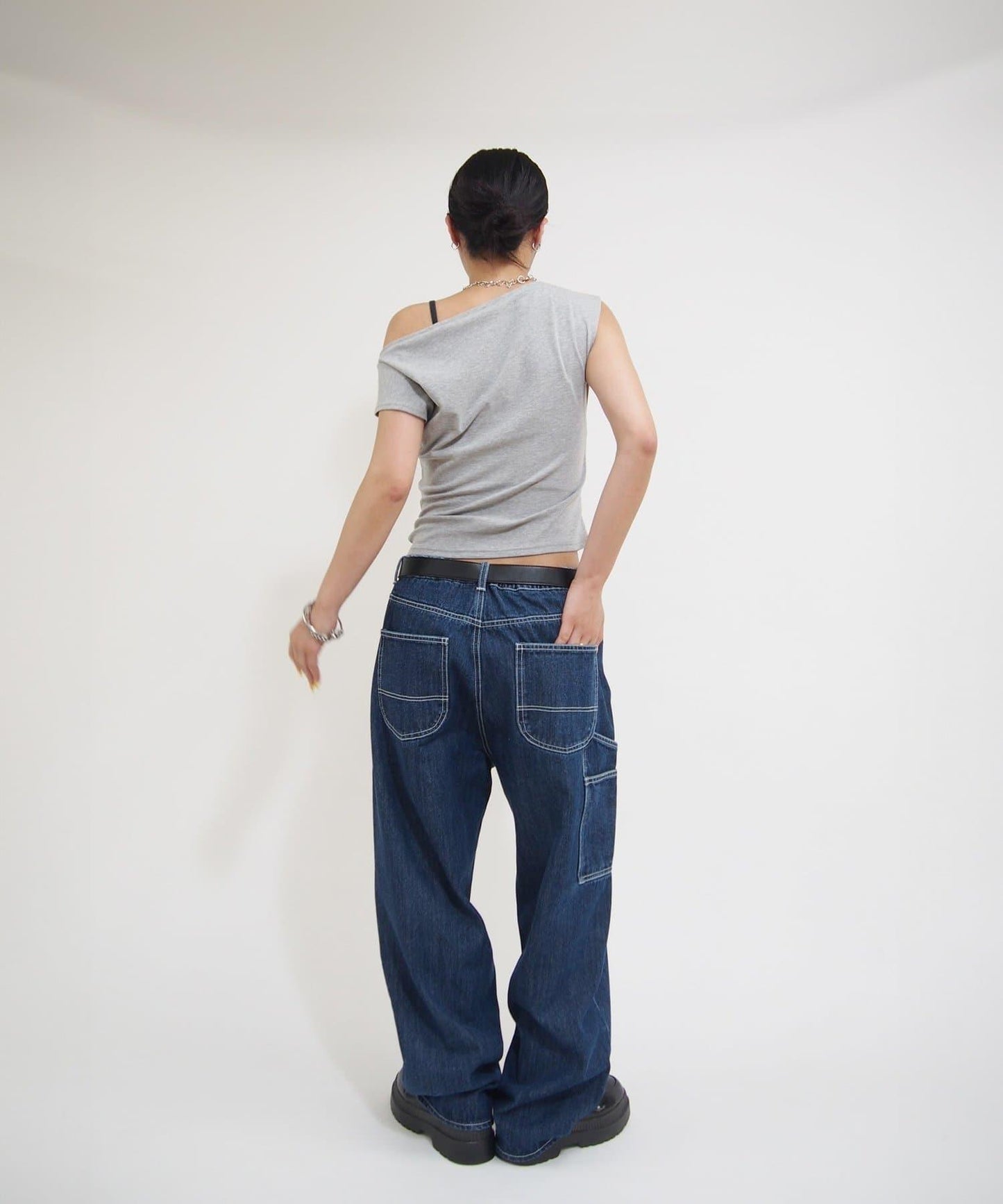 【KOOKYN/酷衣】畫家牛仔褲/2尺碼