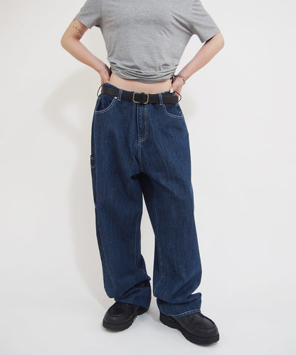 【KOOKYN/酷衣】畫家牛仔褲/2尺碼