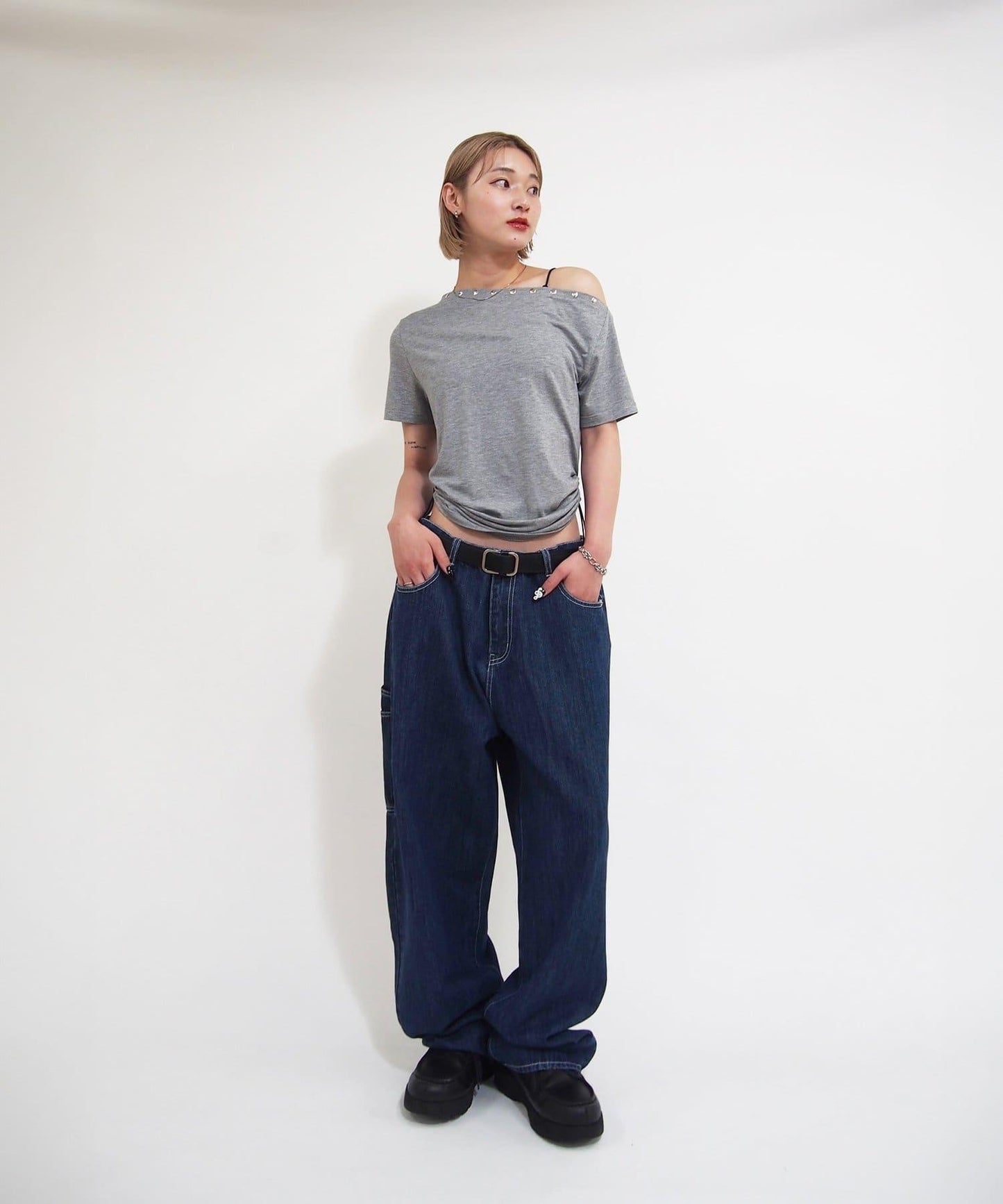 【KOOKYN/酷衣】畫家牛仔褲/2尺碼