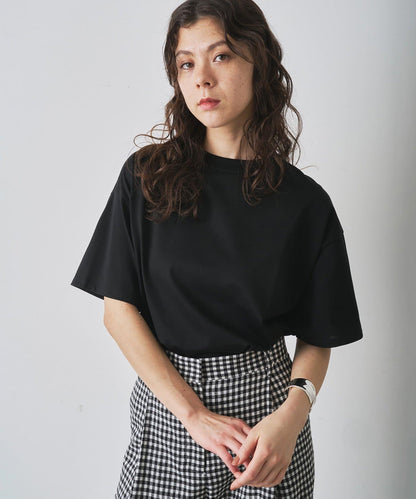 圓領棉質T恤款套頭衫