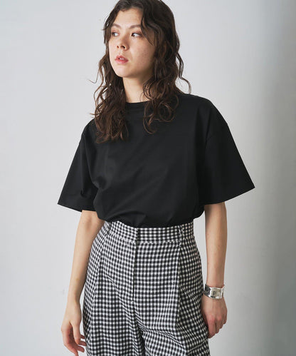 圓領棉質T恤款套頭衫