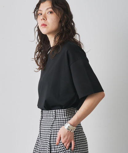 圓領棉質T恤款套頭衫