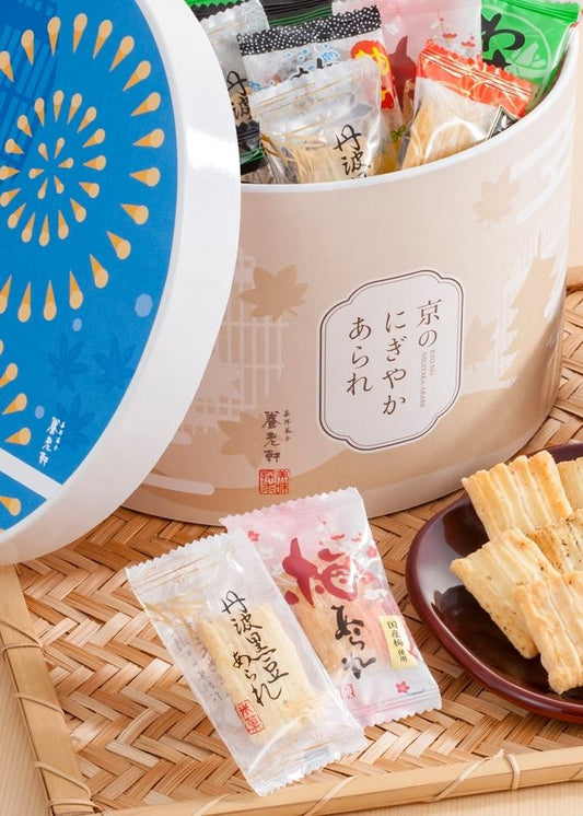 【京都 養老軒】京都熱鬧的小米餅中元禮