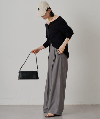2褶寬鬆褲