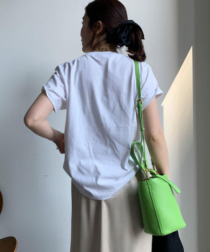 JES'EN FICHE絨布LOGO T恤