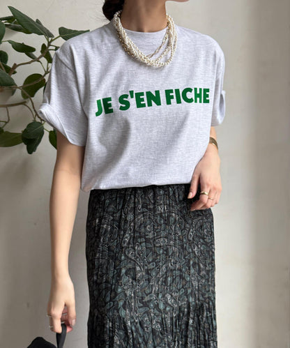 JES'EN FICHE絨布LOGO T恤