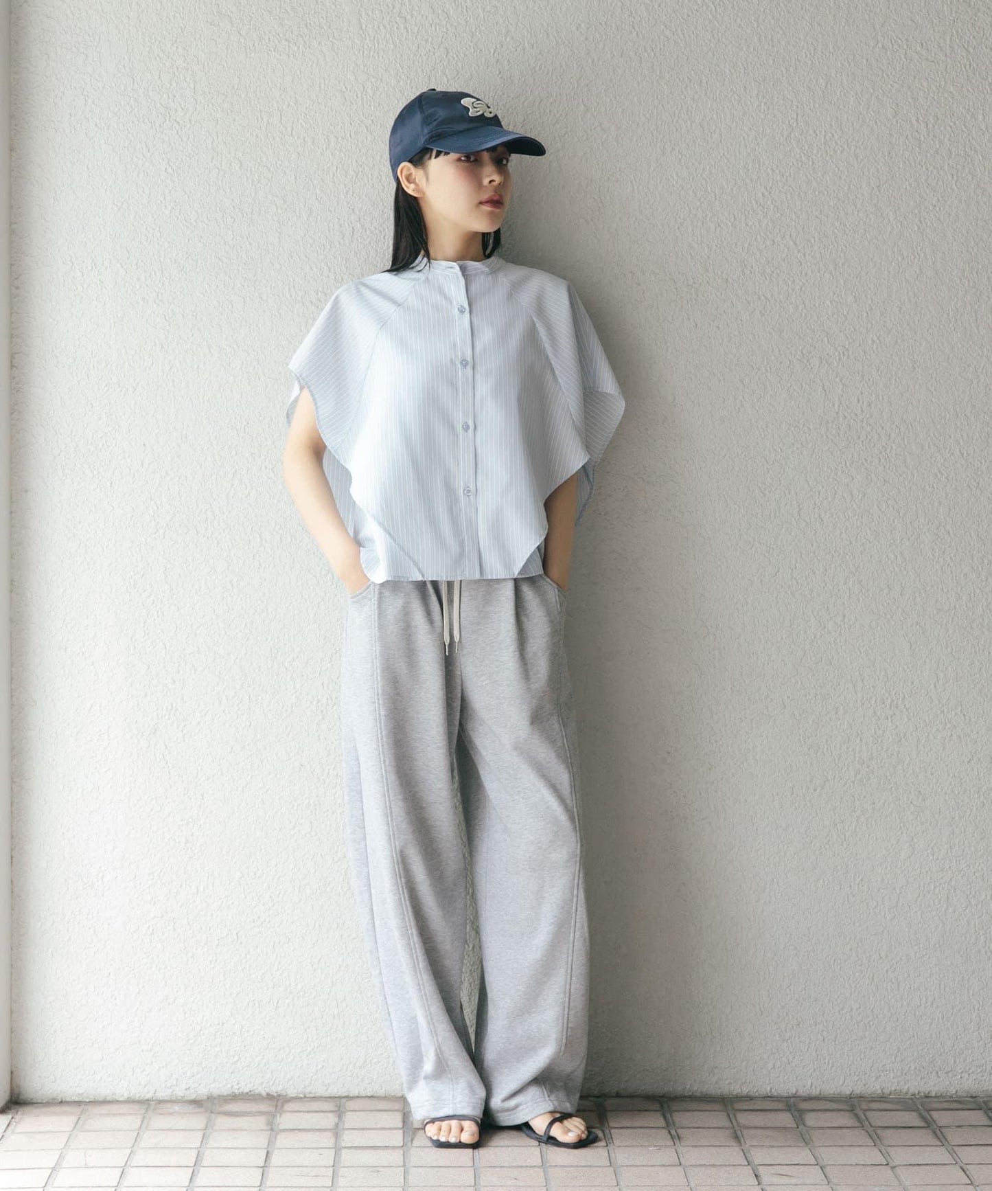 BOX條紋襯衫