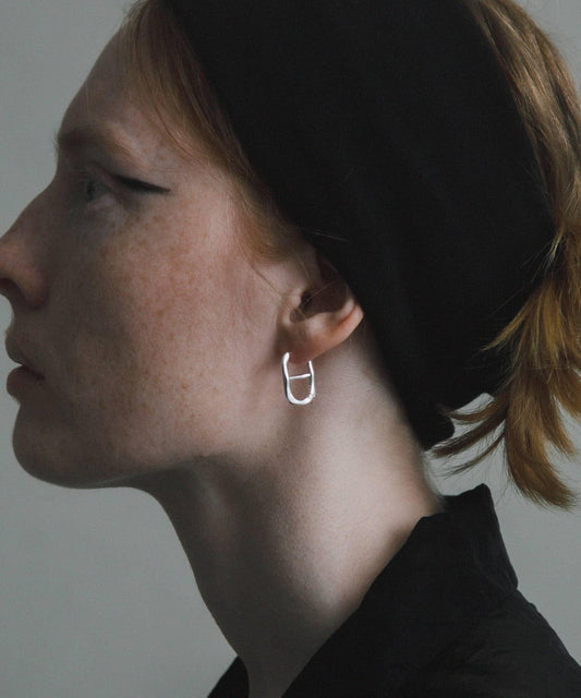 decor『デコール』八角耳環