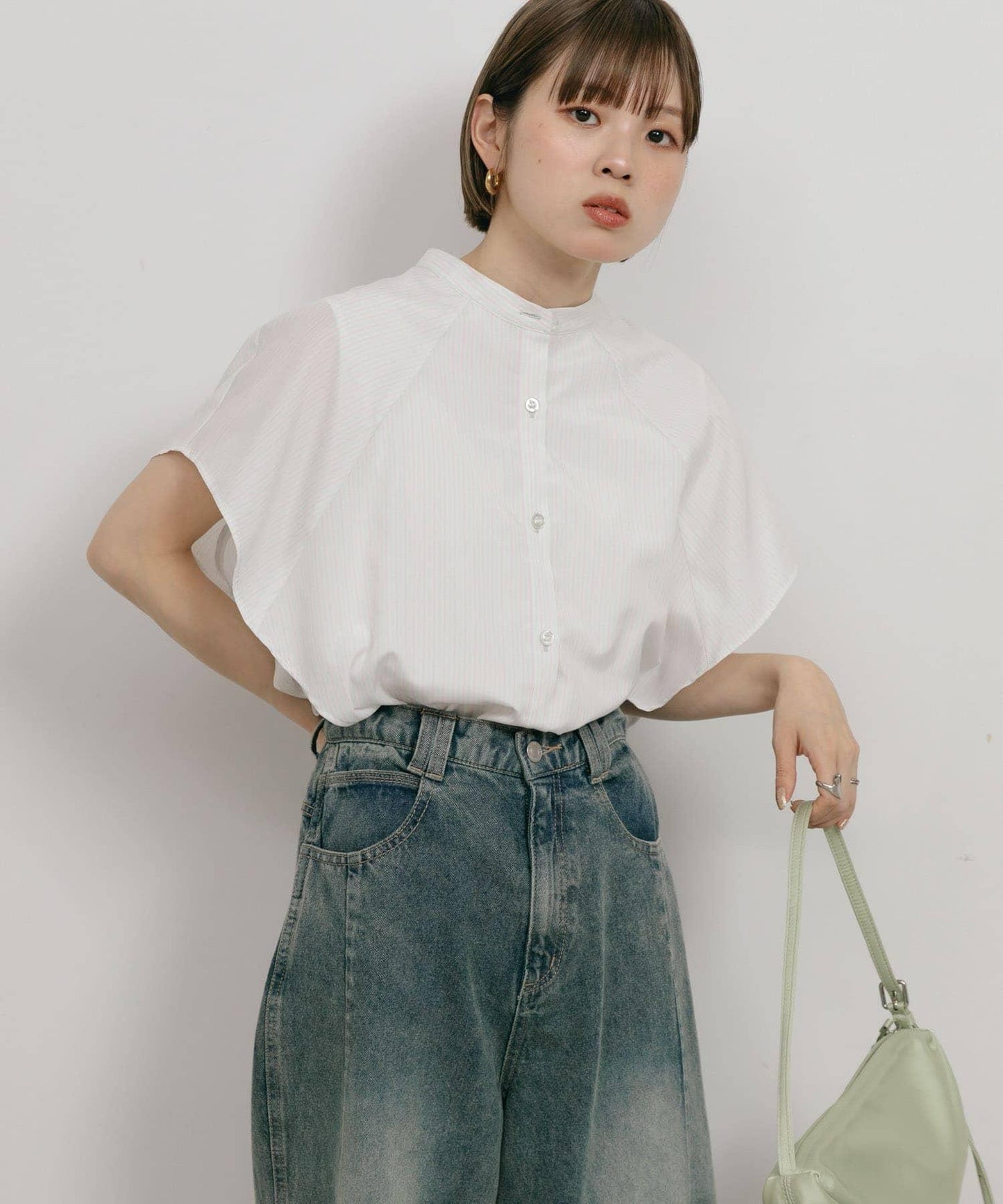 BOX條紋襯衫