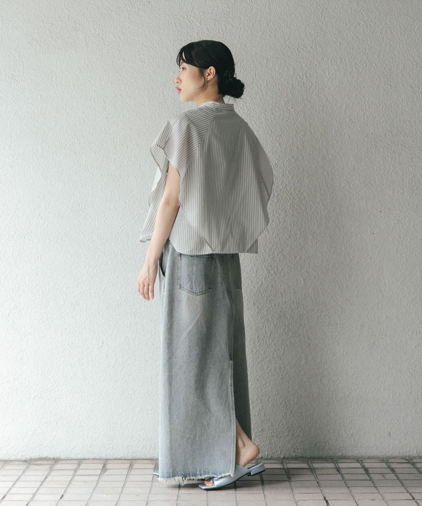 BOX條紋襯衫