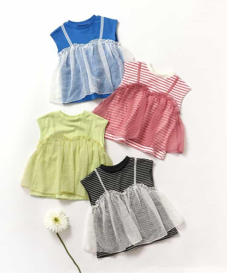 蓬蓬紗法式短袖T恤