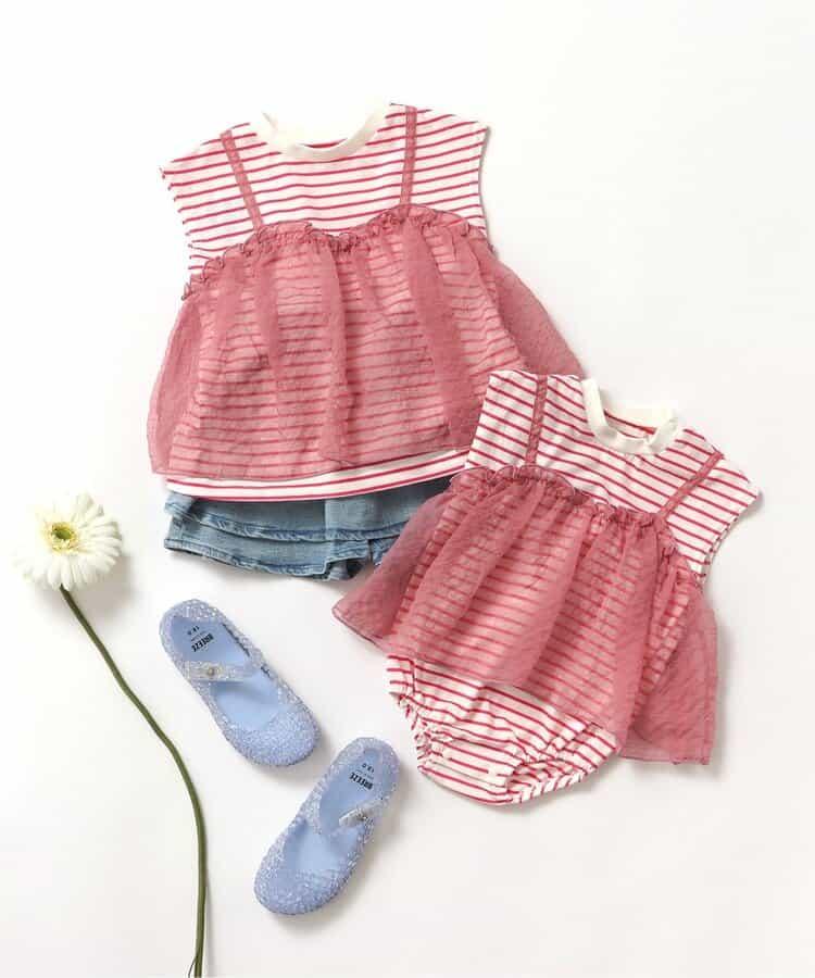 蓬蓬紗法式短袖T恤