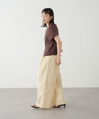 Omekashi 無袖露肩針織上衣