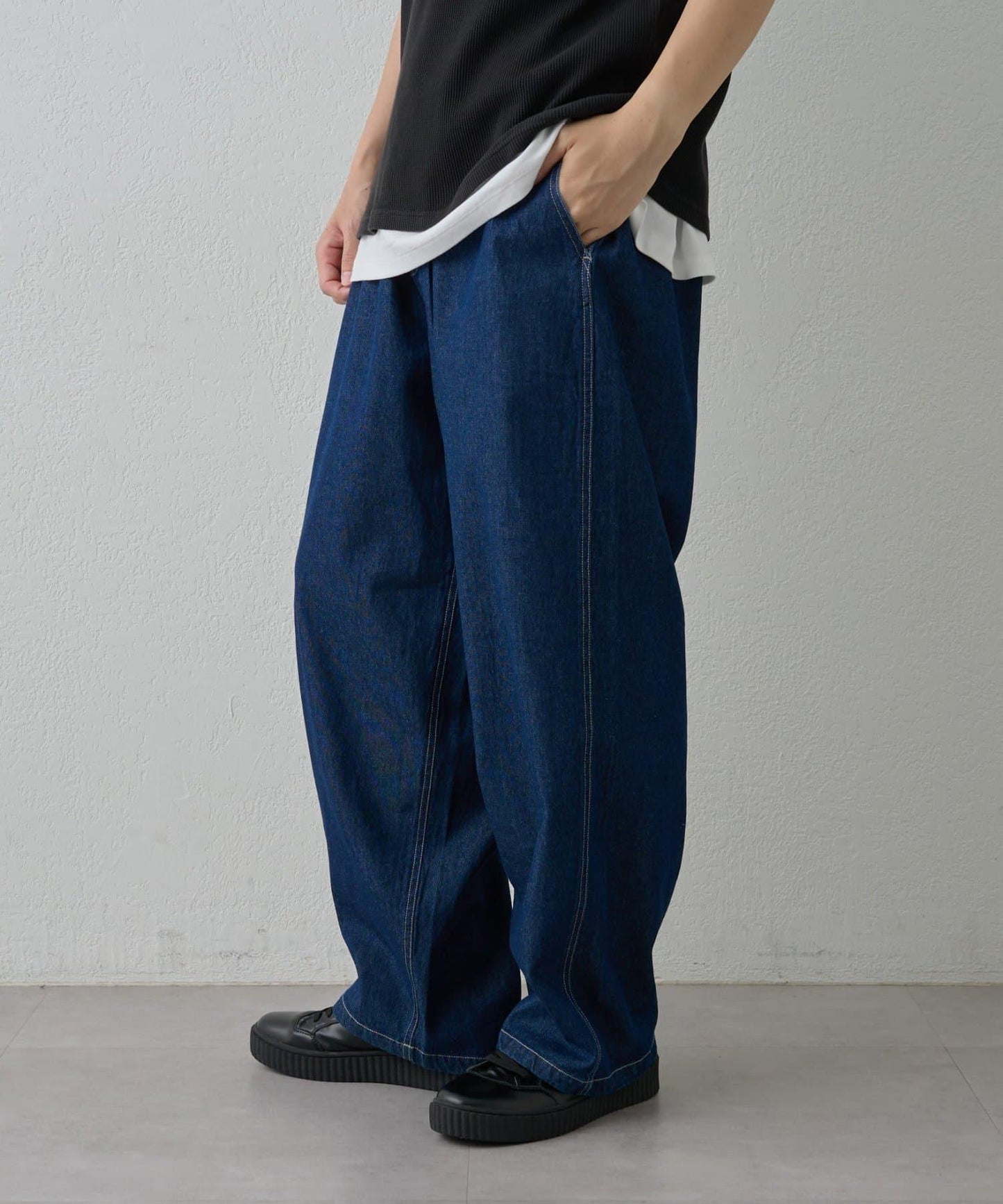 【範式】輕便牛仔休閒褲