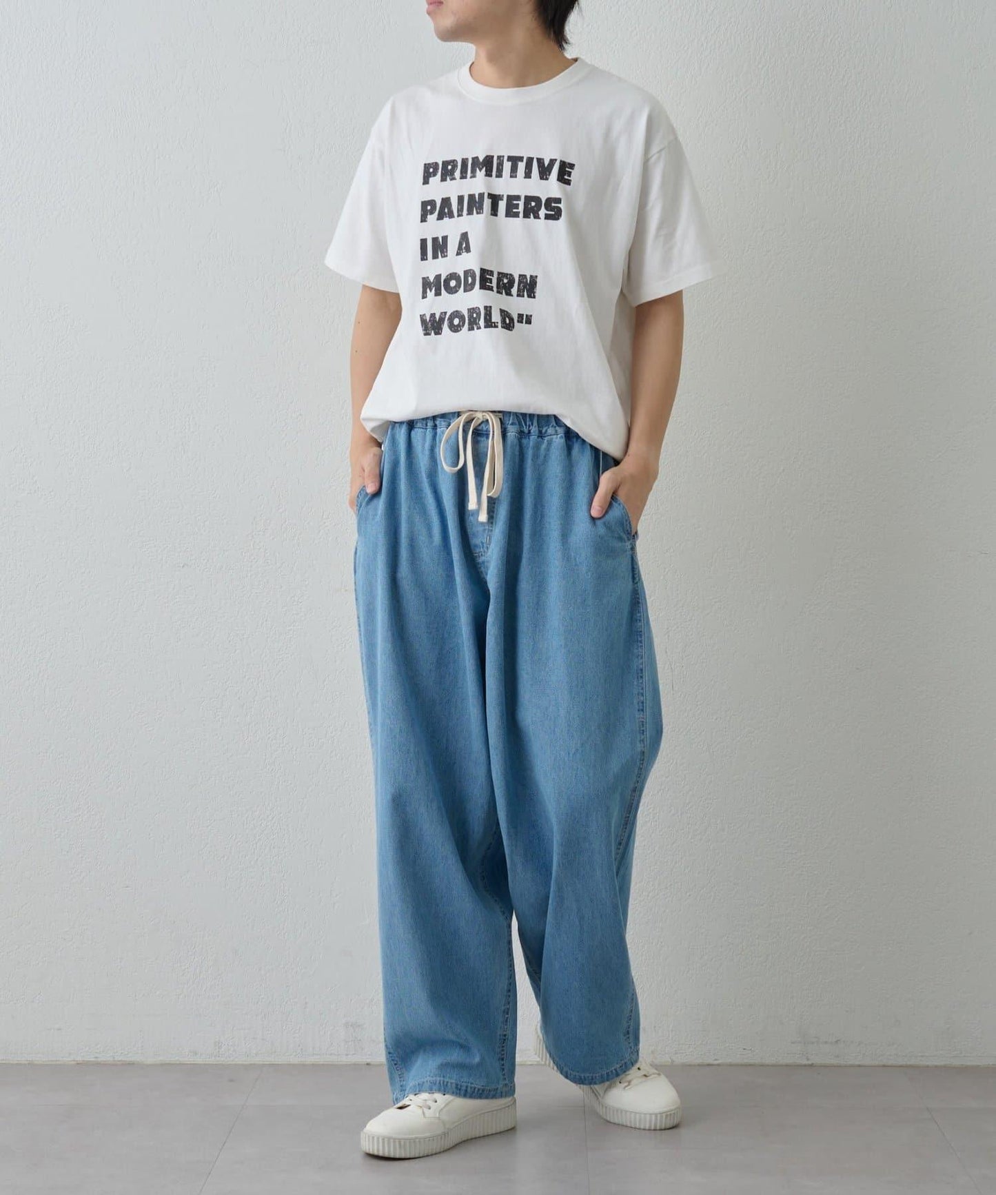 【範式】輕便牛仔休閒褲