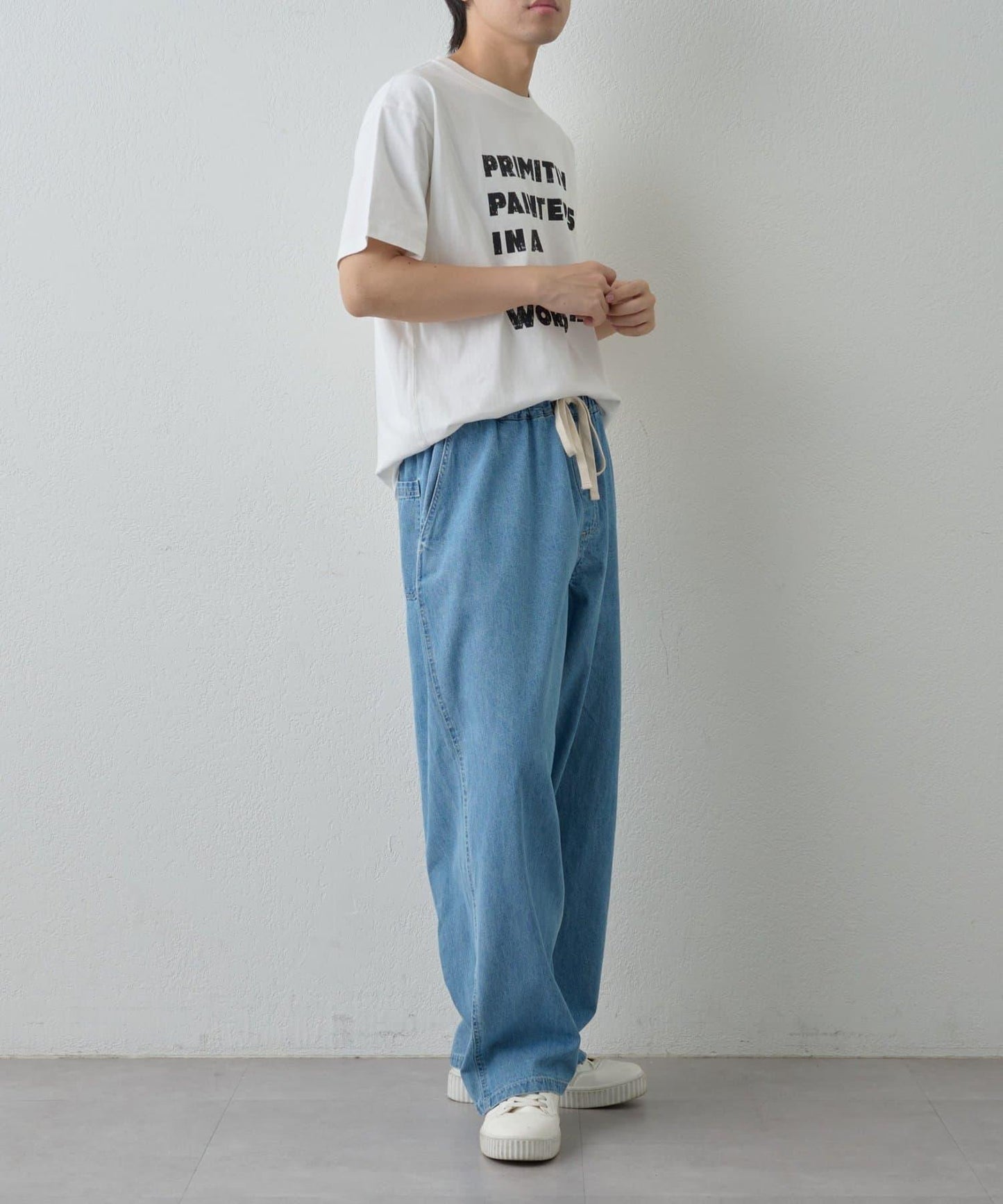 【範式】輕便牛仔休閒褲