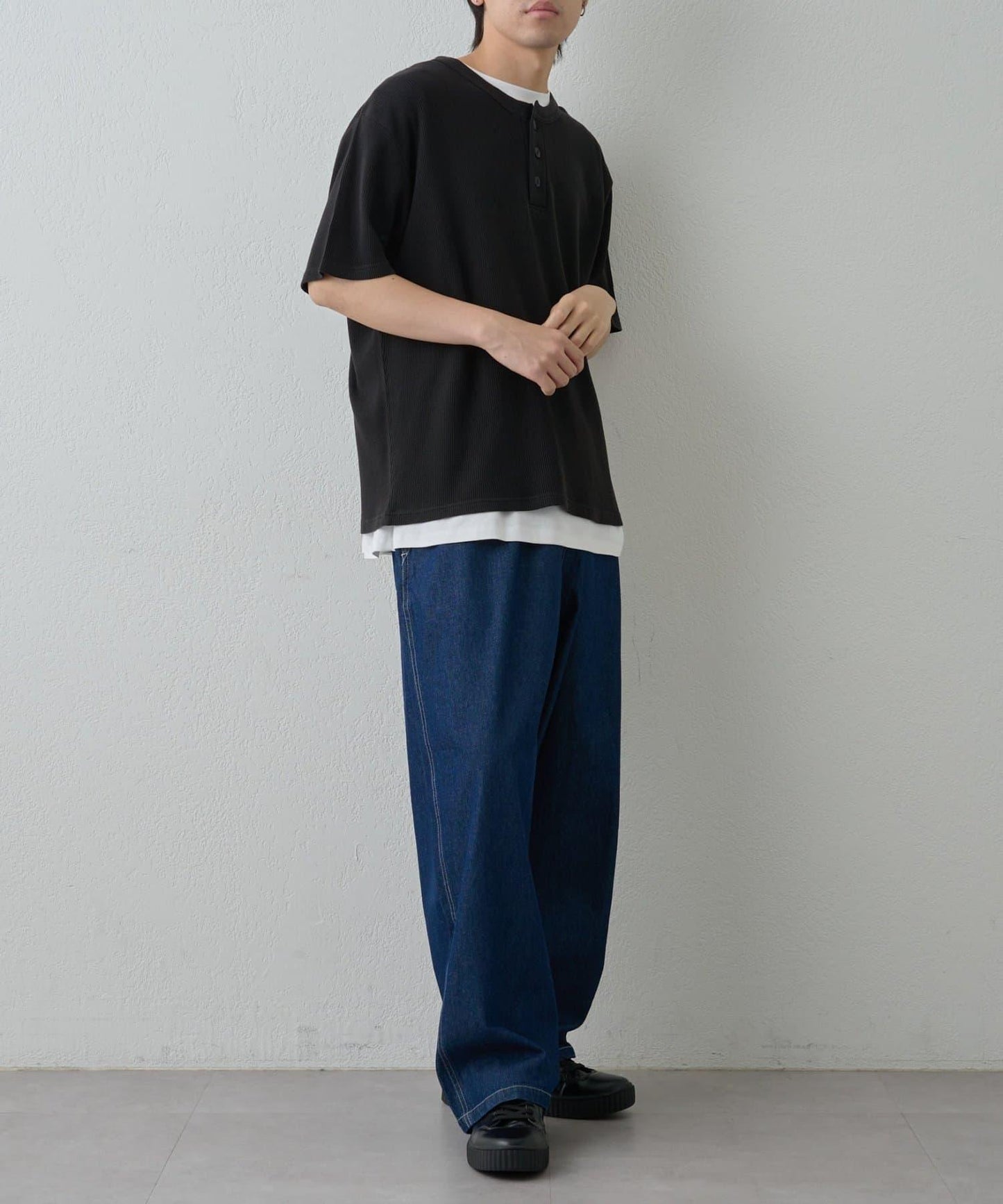 【範式】輕便牛仔休閒褲