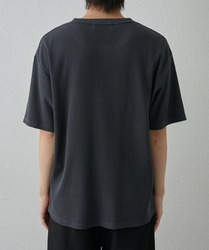 【範例】氣烤華夫餅亨利領T-shirt