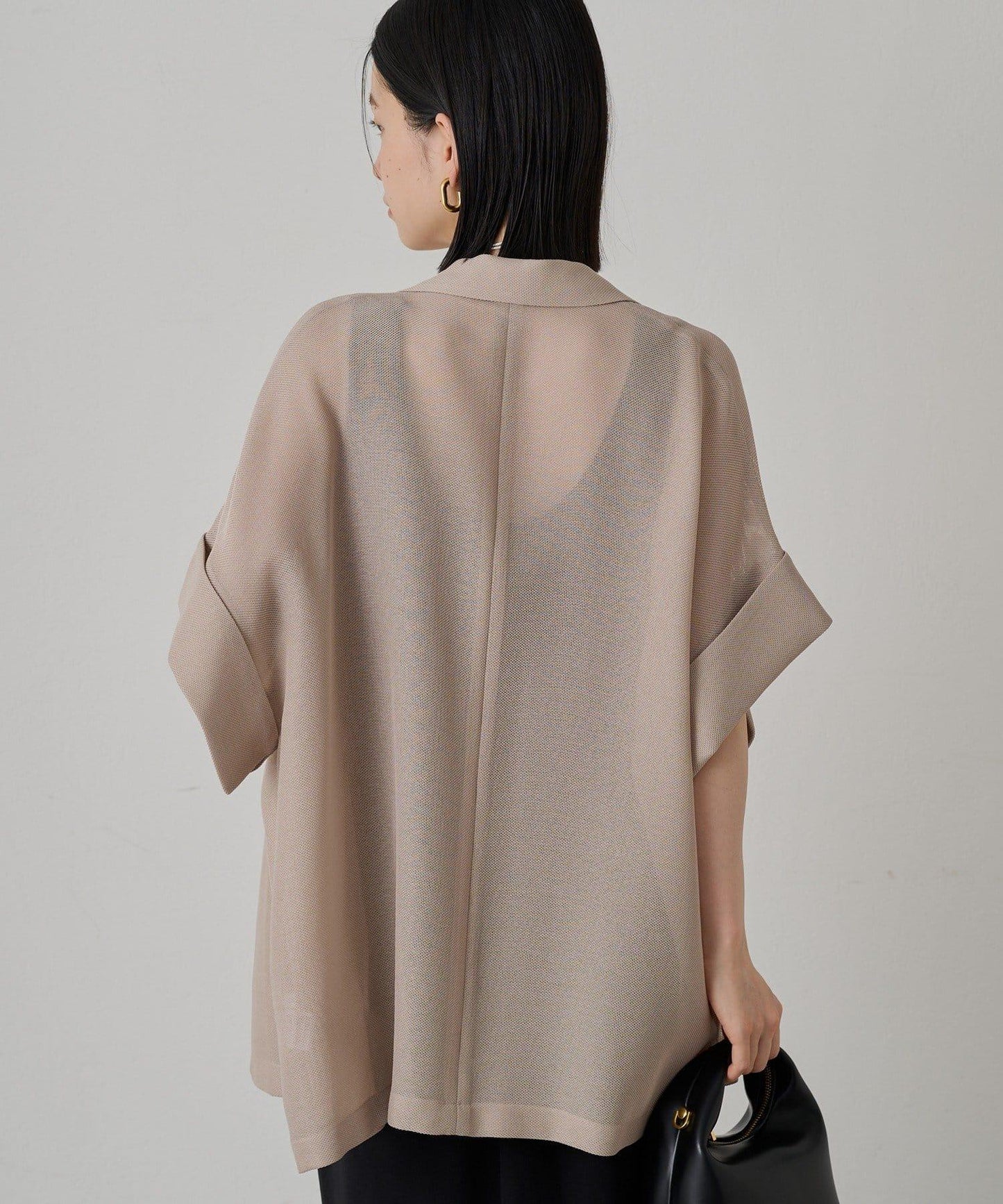 Loungedress 網眼半袖夾克
