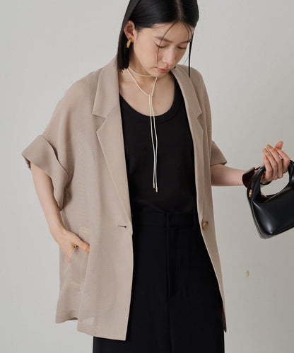 Loungedress 網眼半袖夾克